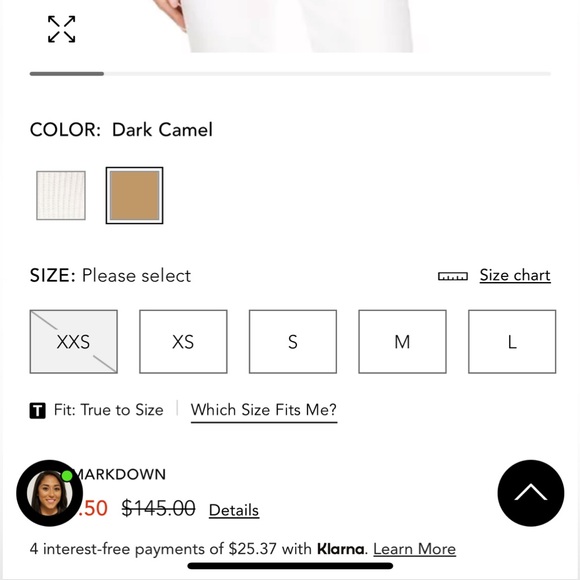 Gold ✨ shimmer lurex cardigan | Michael Kors | Gold Clasp | party sweater - Picture 7 of 7